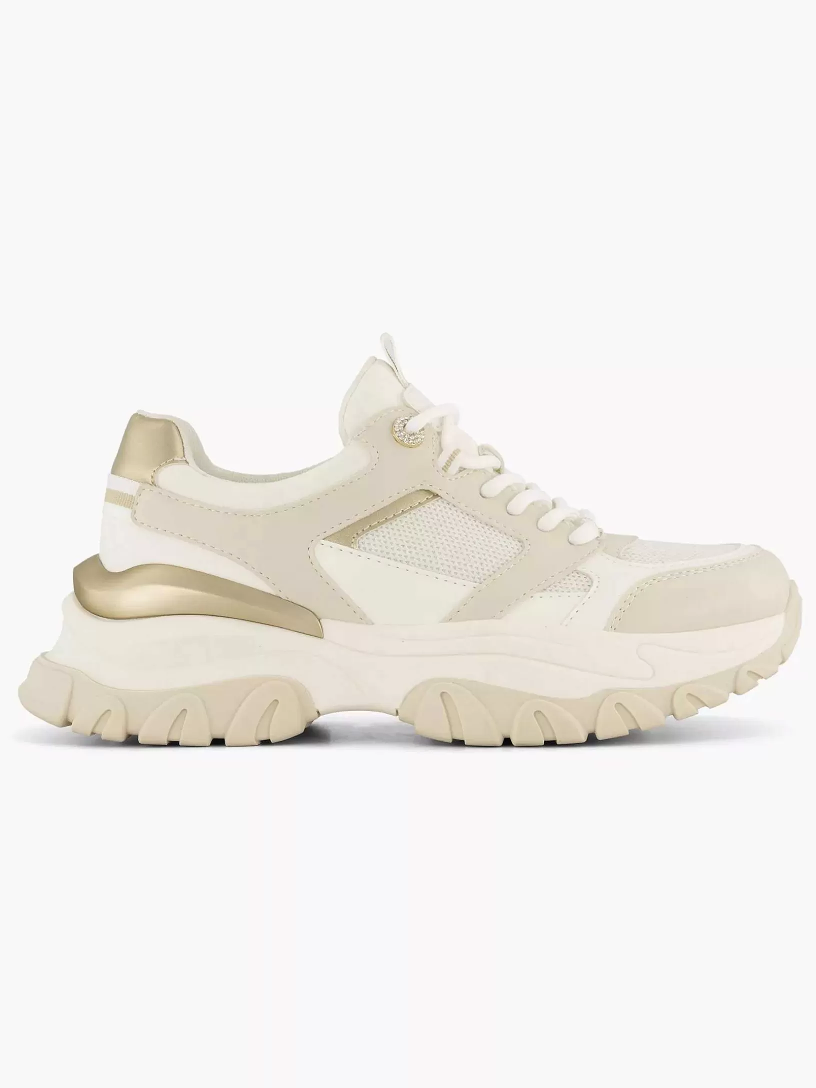 Dames Oxmox Beige Chunky Sneaker