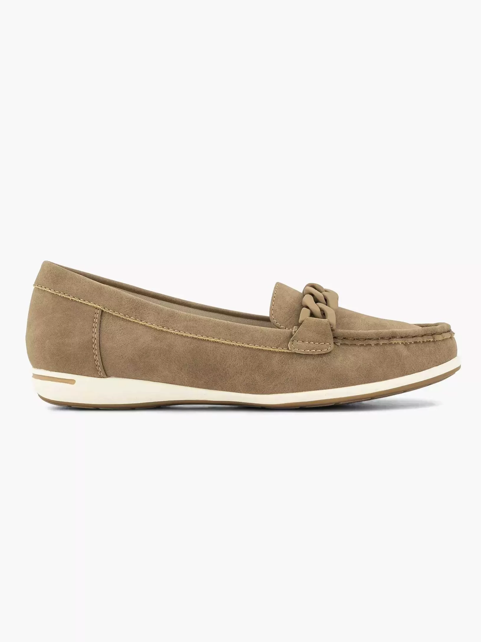 Dames Easy Street Beige Comfort Instapper