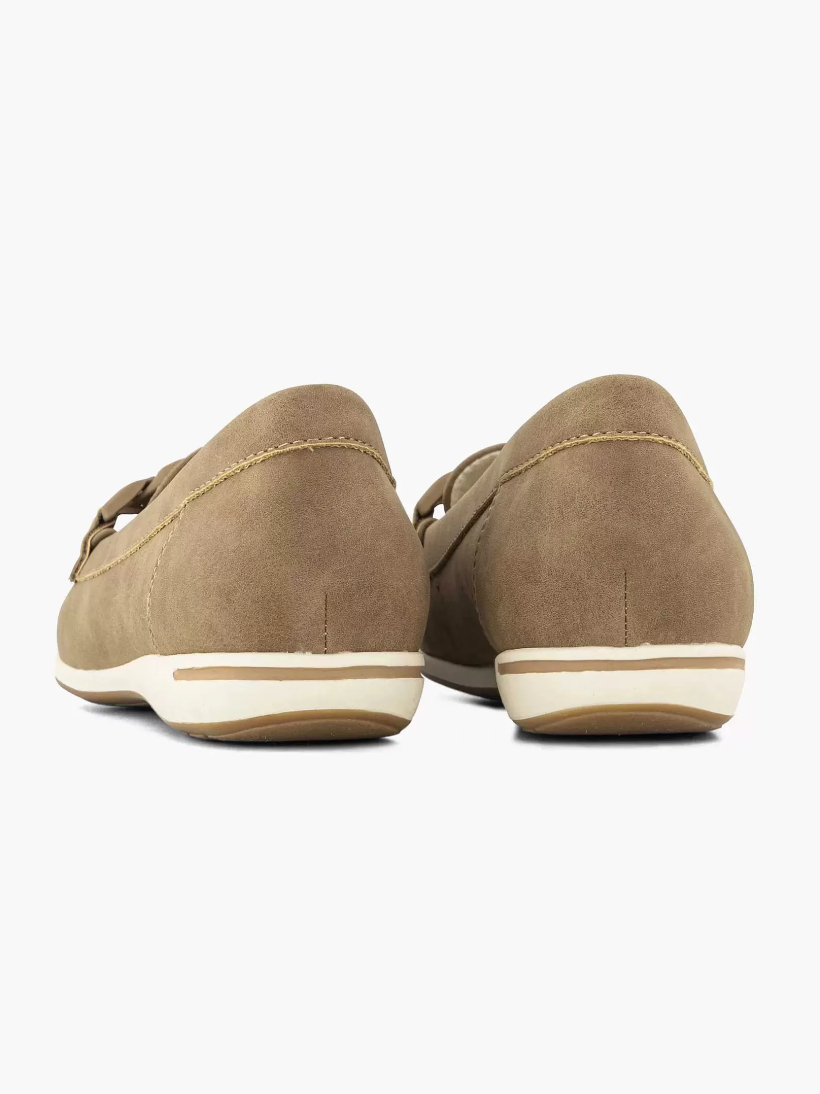 Dames Easy Street Beige Comfort Instapper