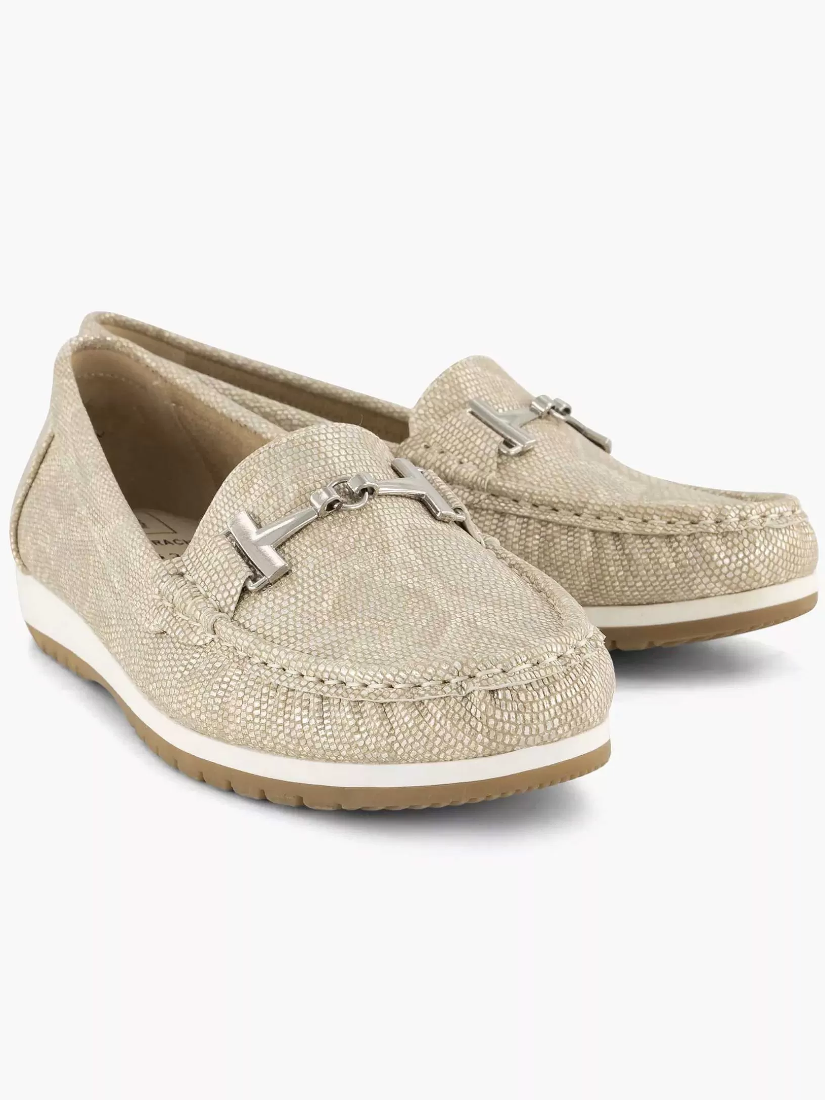 Dames Easy Street Beige Comfort Instapper