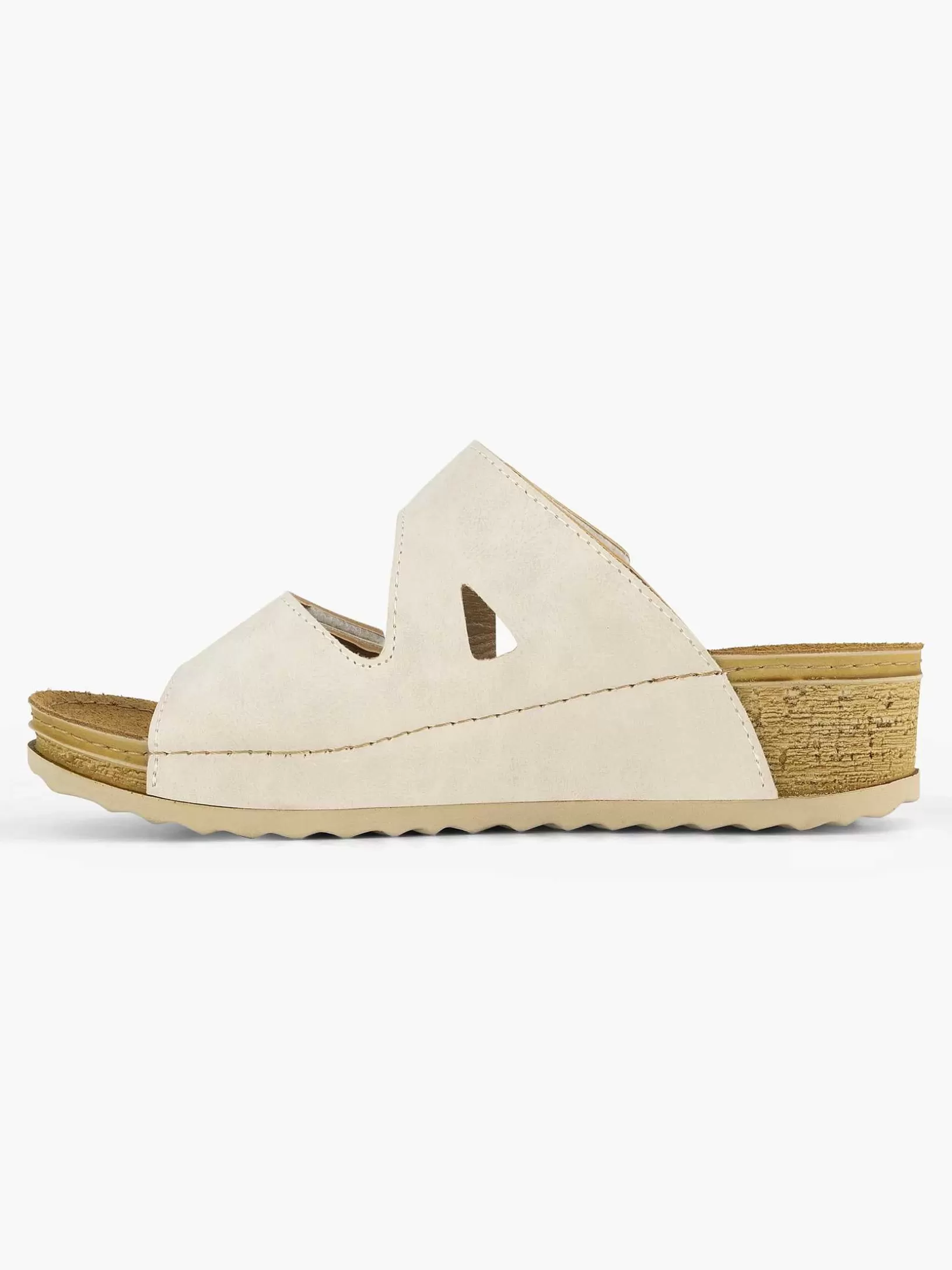 Dames Easy Street Beige Comfort Slipper