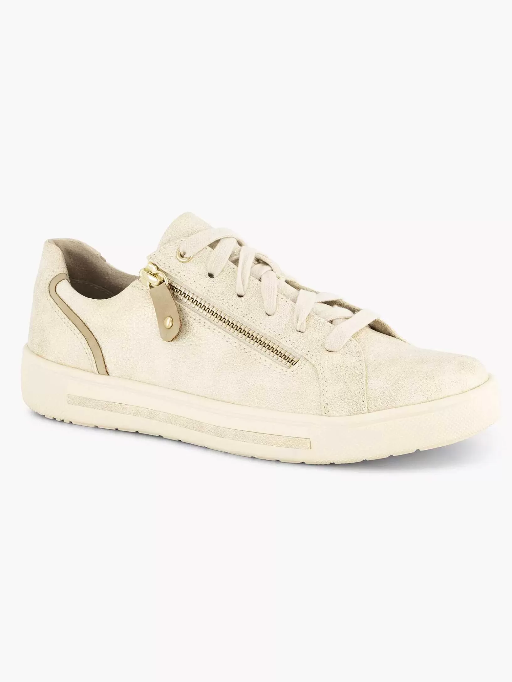 Dames Easy Street Beige Comfort Sneaker