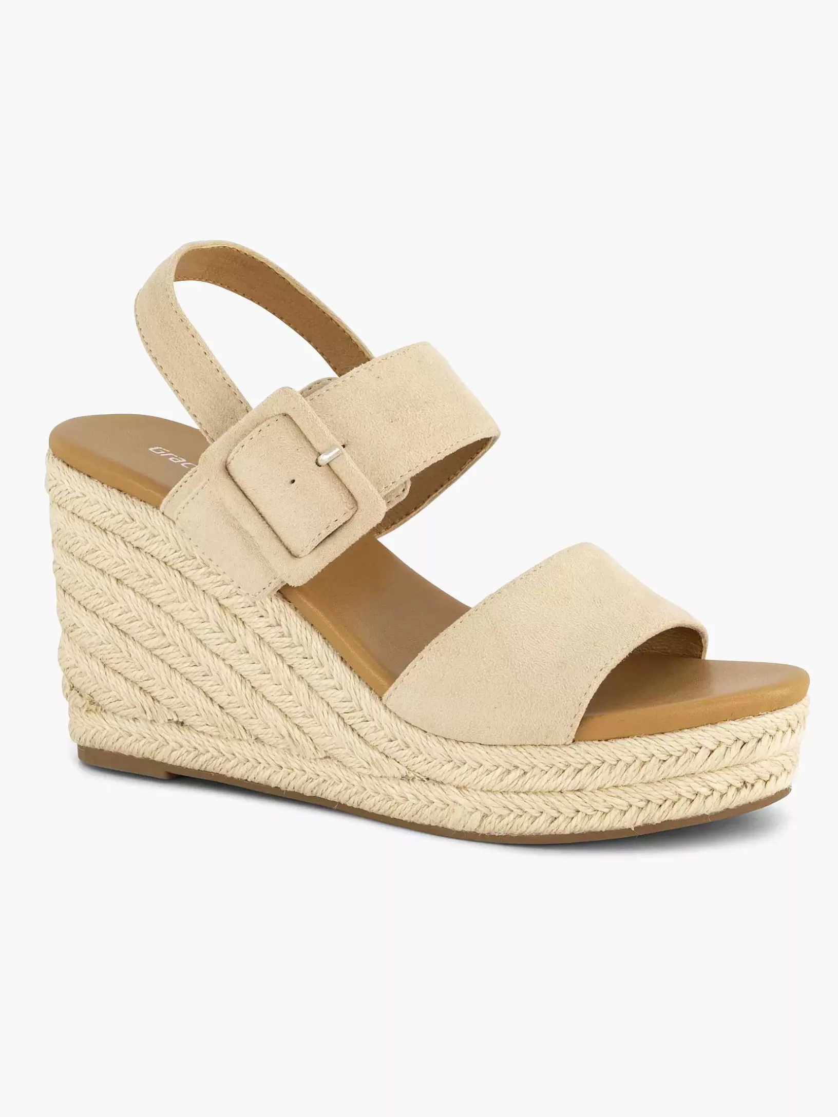 Dames Graceland Beige Sandalette