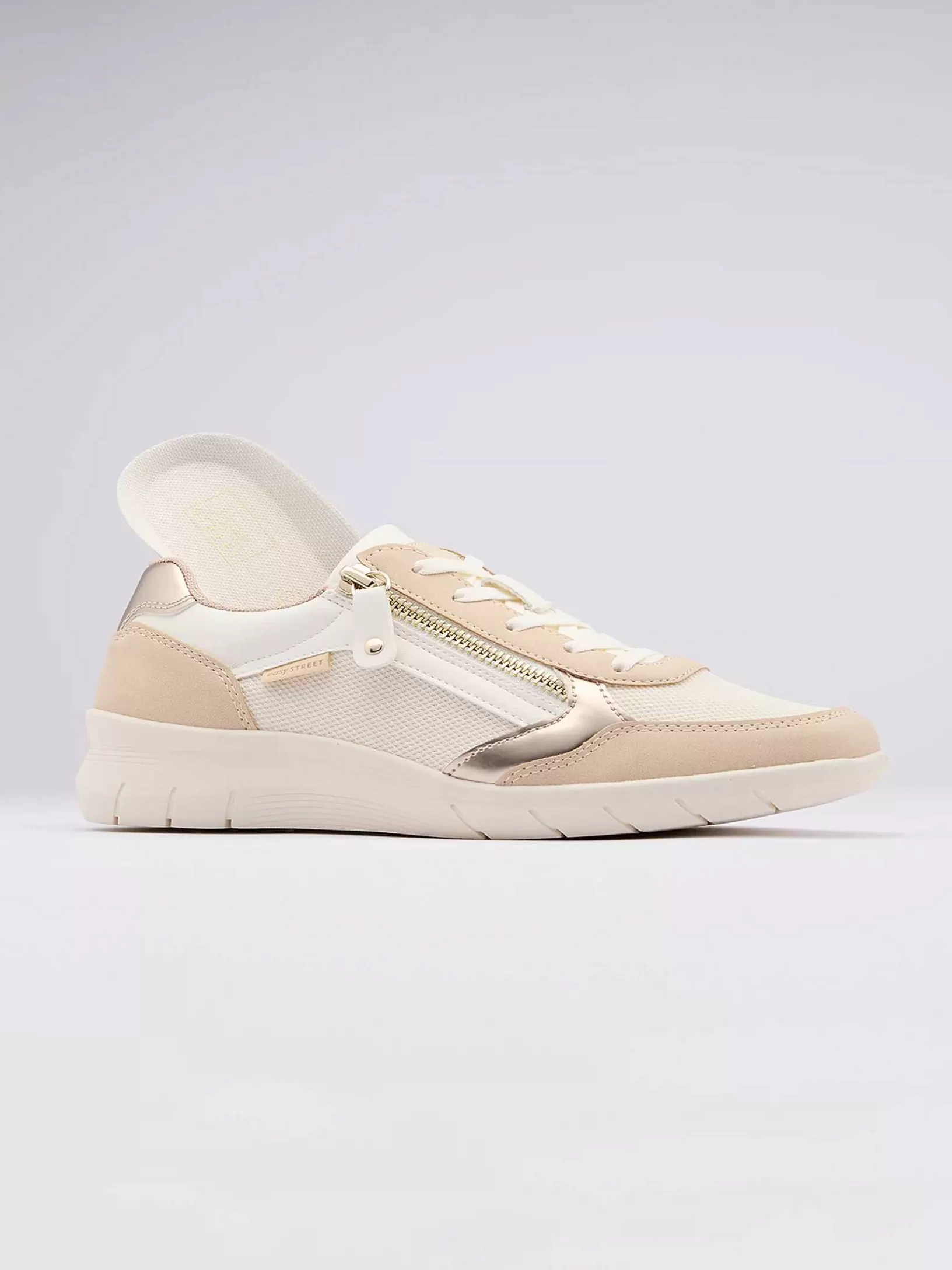 Dames Easy Street Beige Sneaker