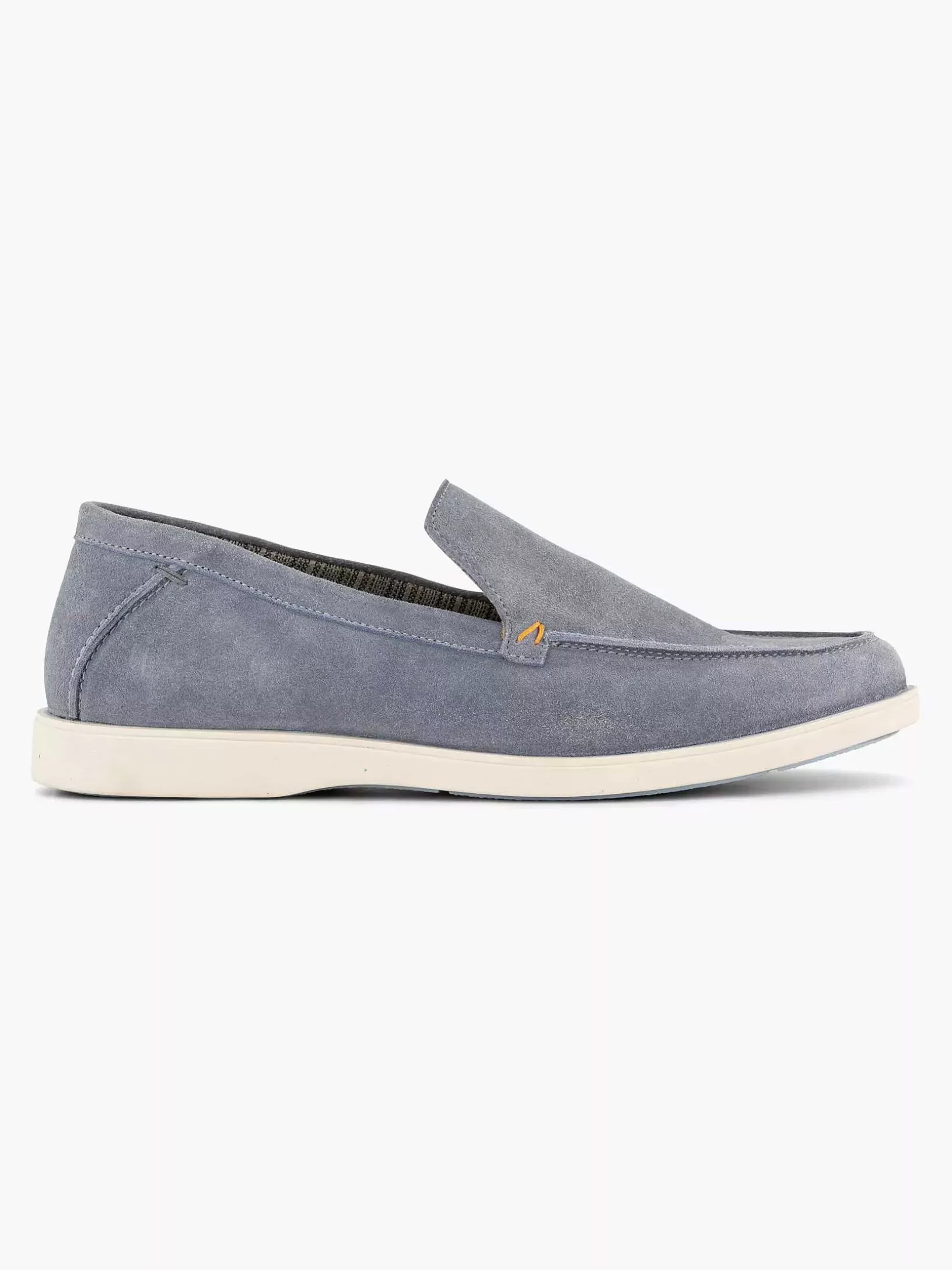 Heren Memphis One Blauwe Suede Loafer