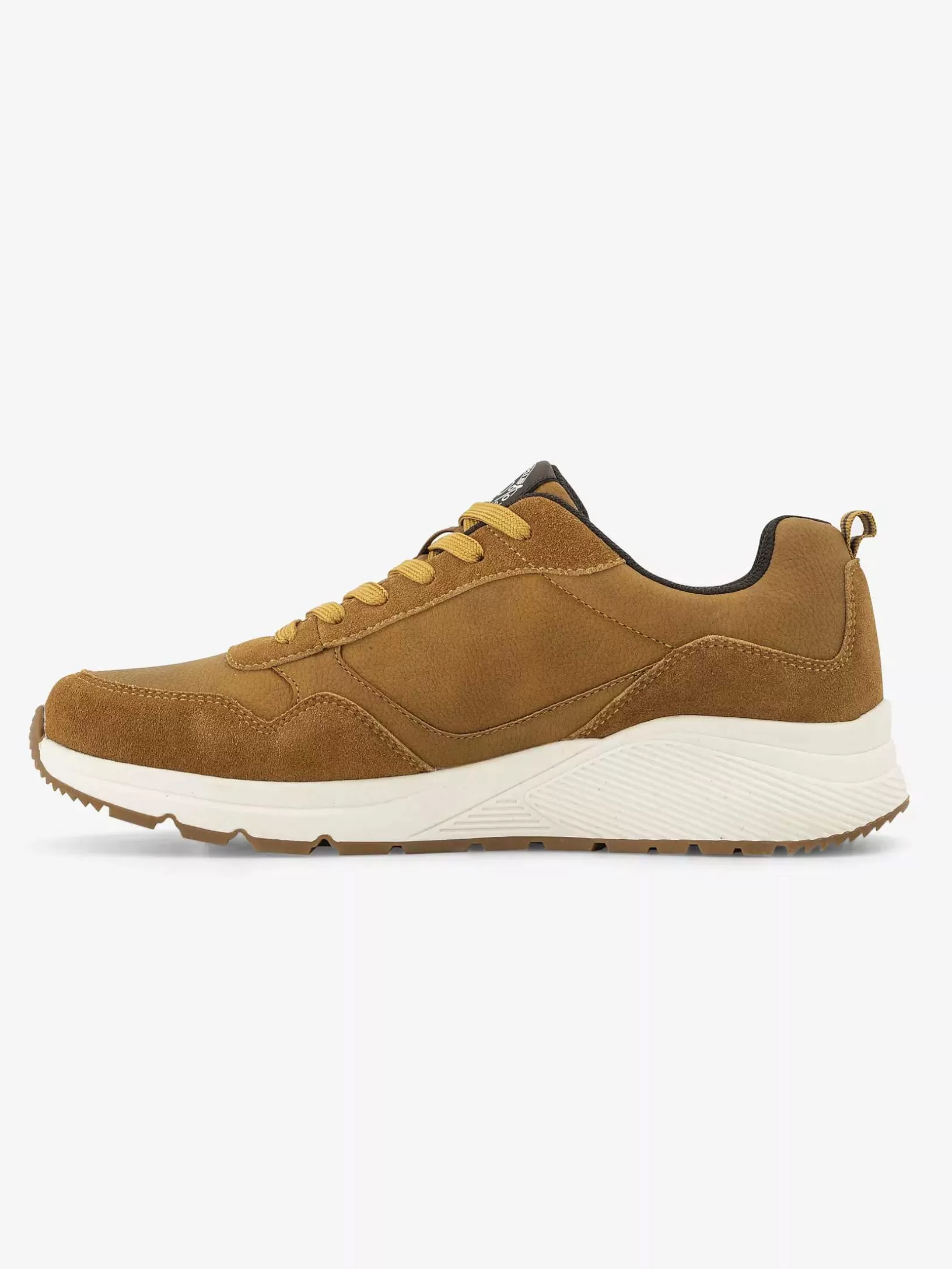 Heren Easy Street Bruine Comfort Sneaker