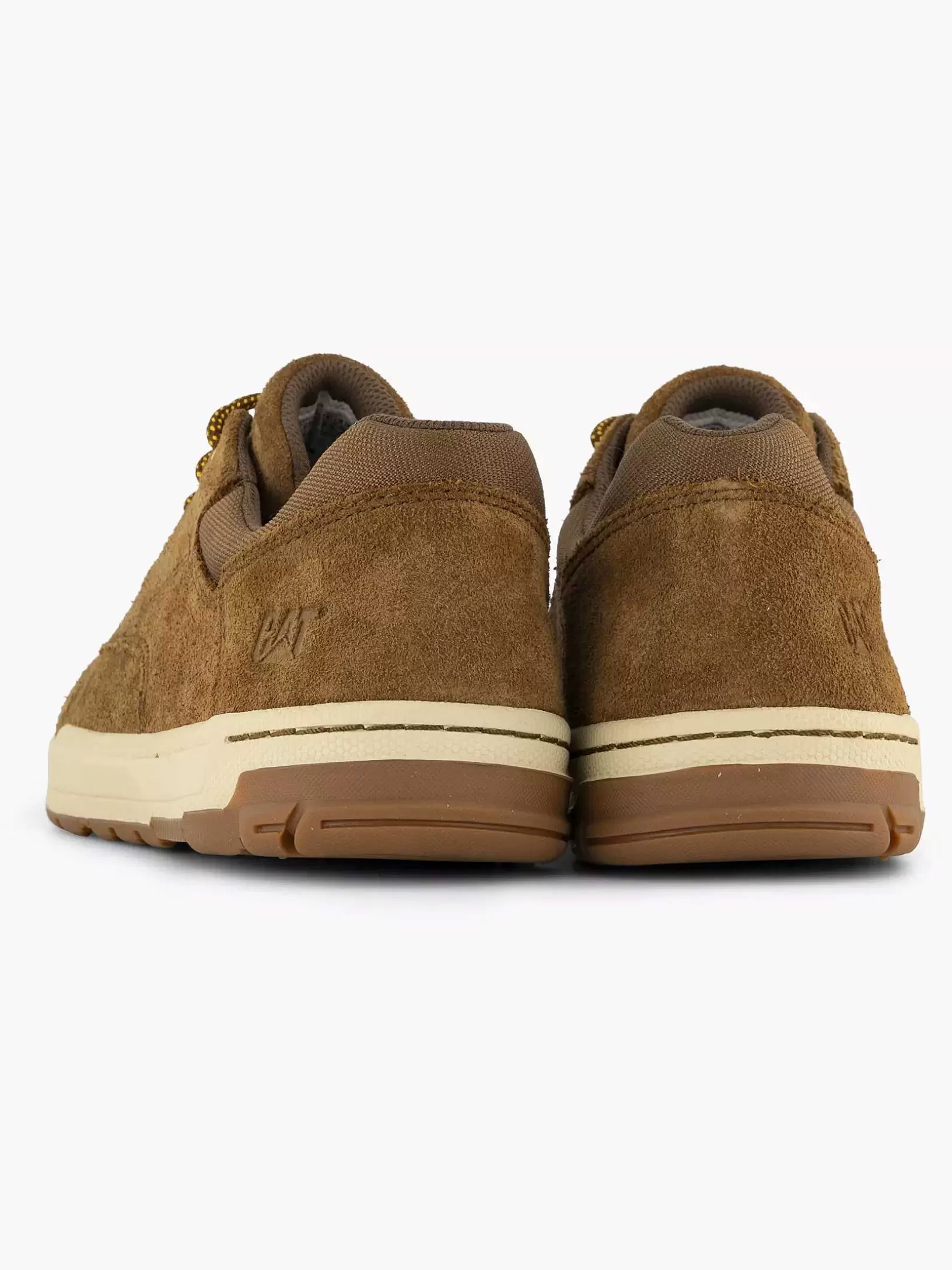 Heren Caterpillar Bruine Suede Sneaker