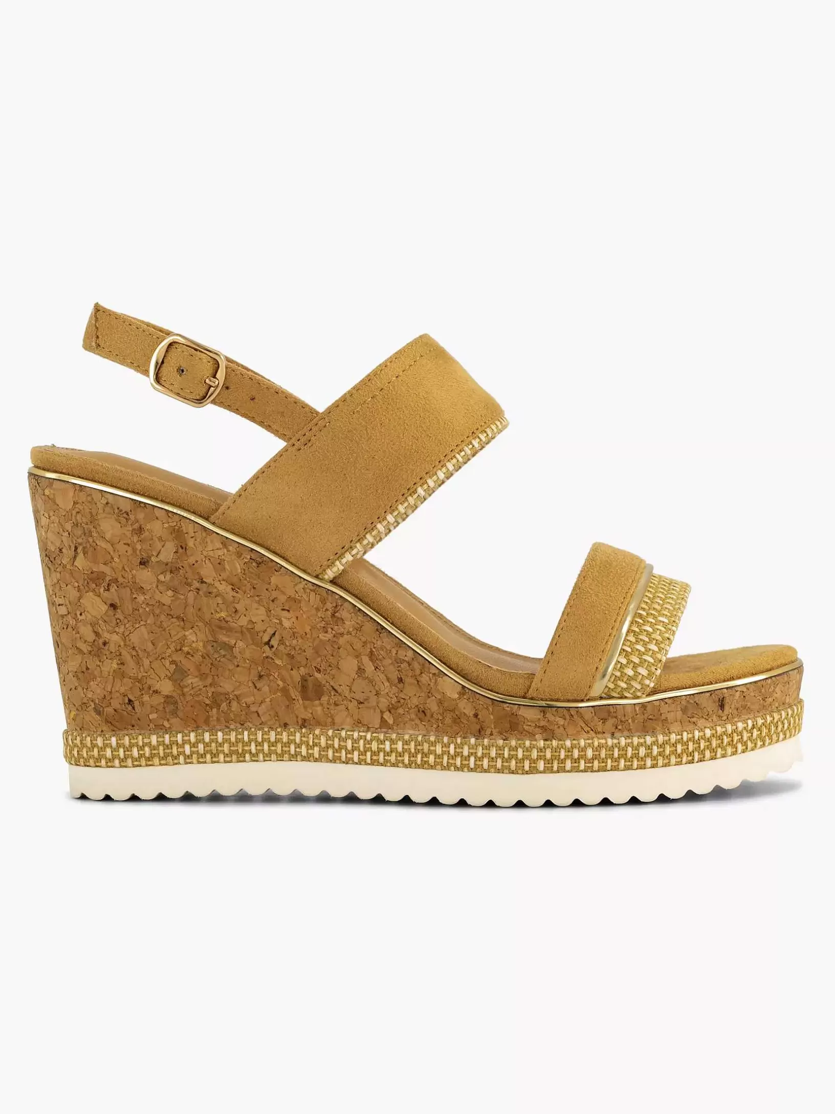 Dames Graceland Camel Sandalette