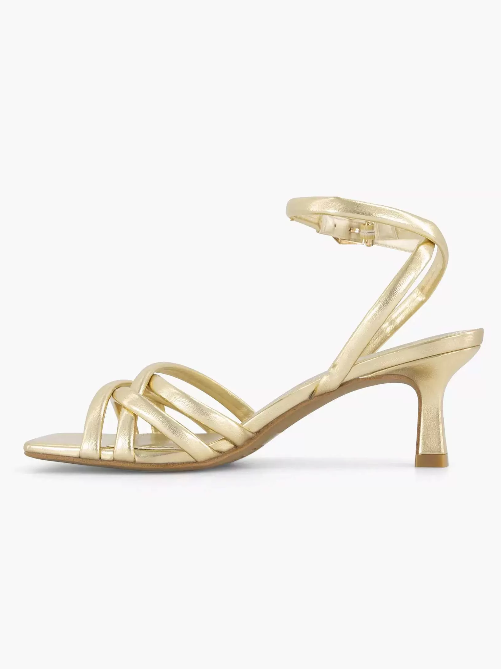 Dames Graceland Gouden Sandalette