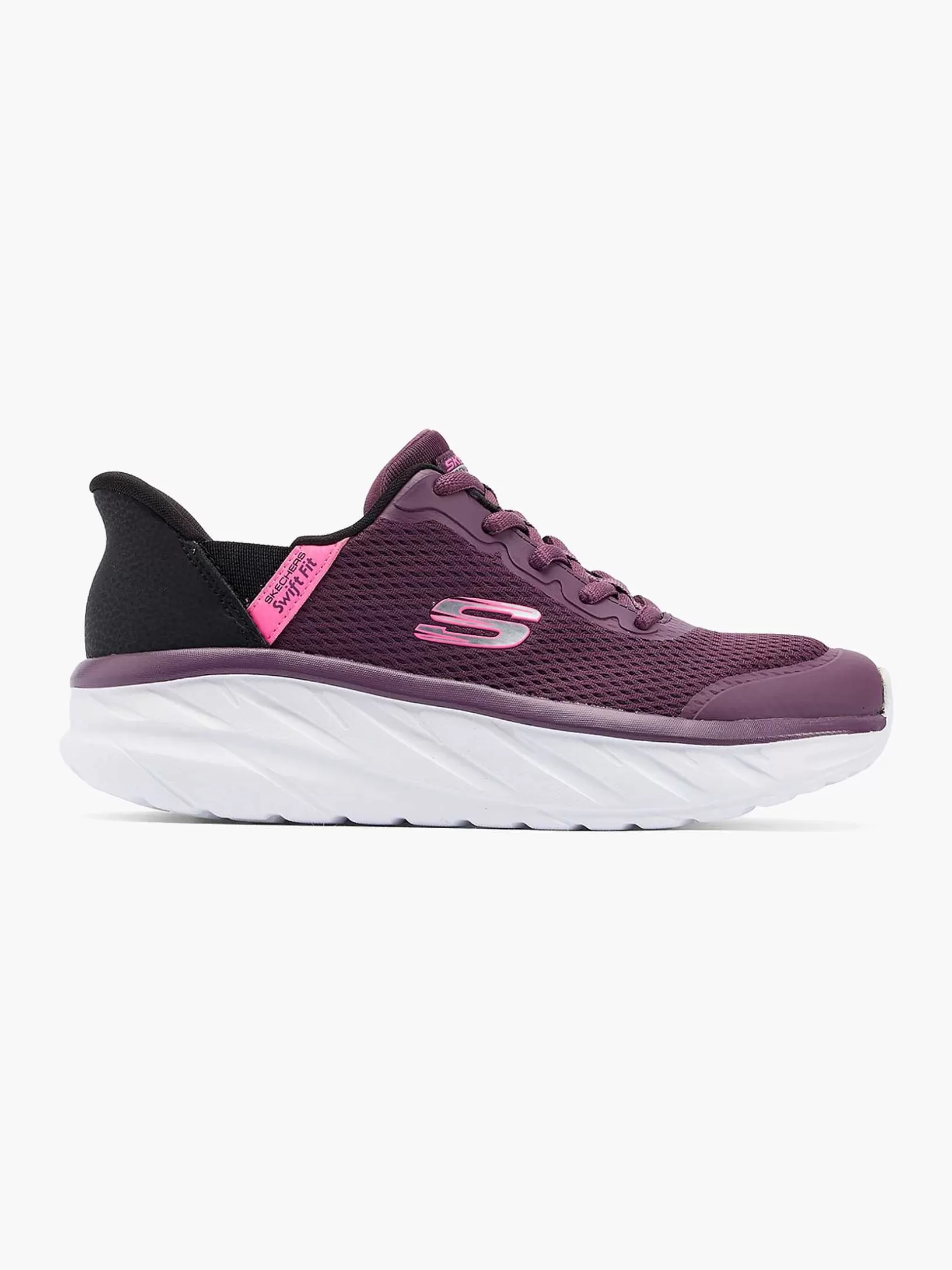 Dames Skechers Lila Sneaker Swift Fit - Hands Free Premium Cushioning