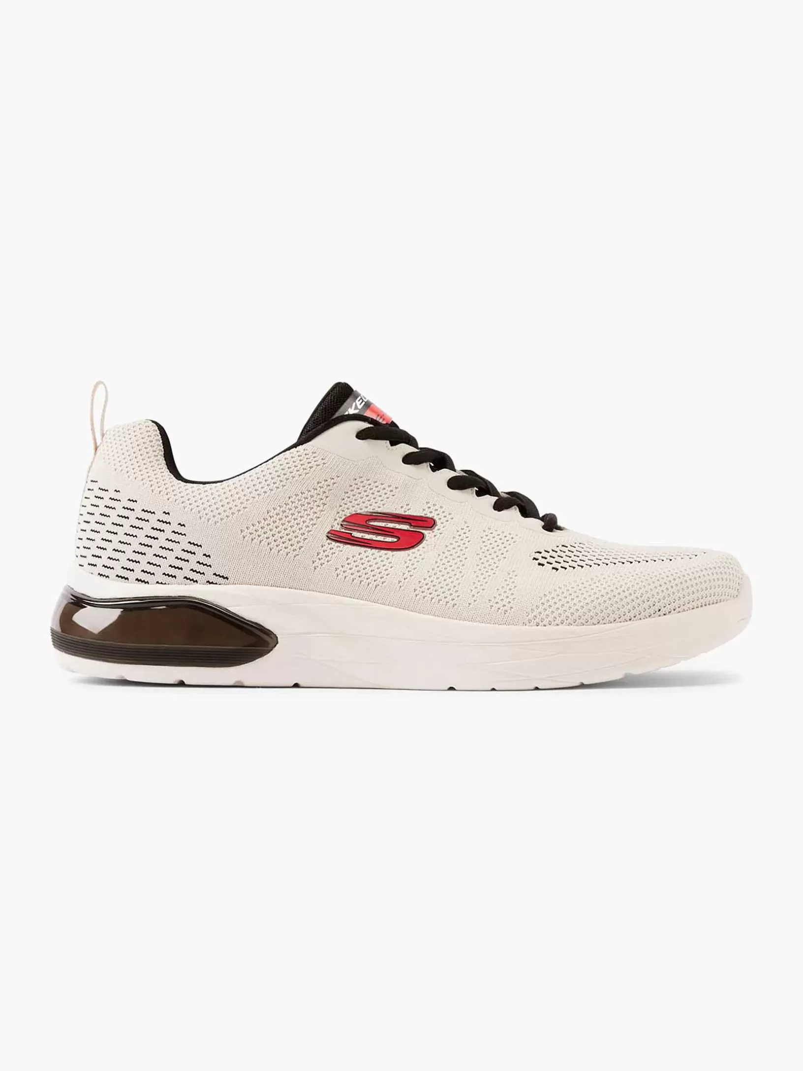 Heren Skechers Off White Sneaker Memory Foam