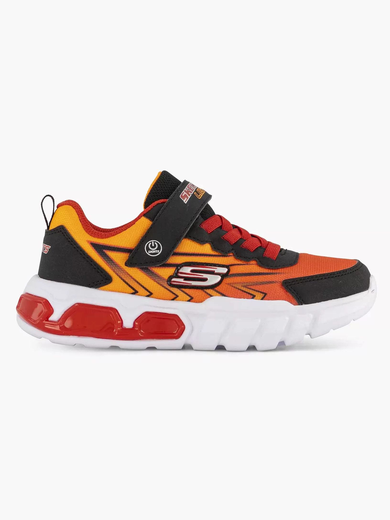 Kinderen Skechers Oranje Sneaker Lichtjes