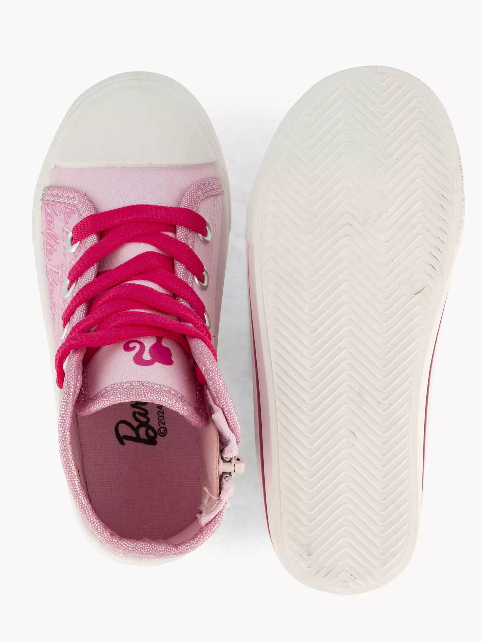 Kinderen Barbie Roze Hoge Sneaker