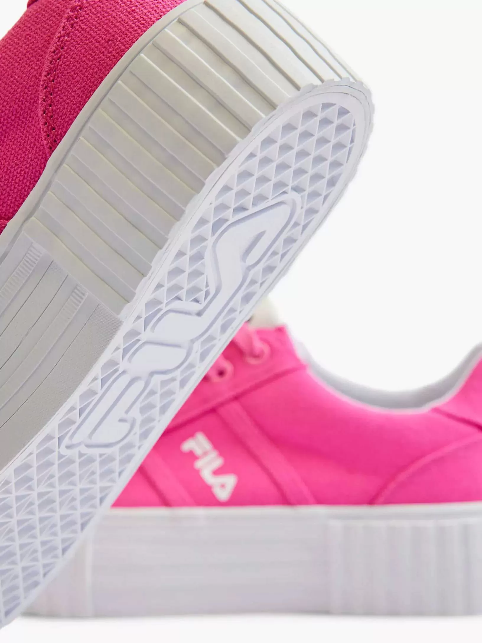 Dames FILA Roze Platform Canvas Sneaker