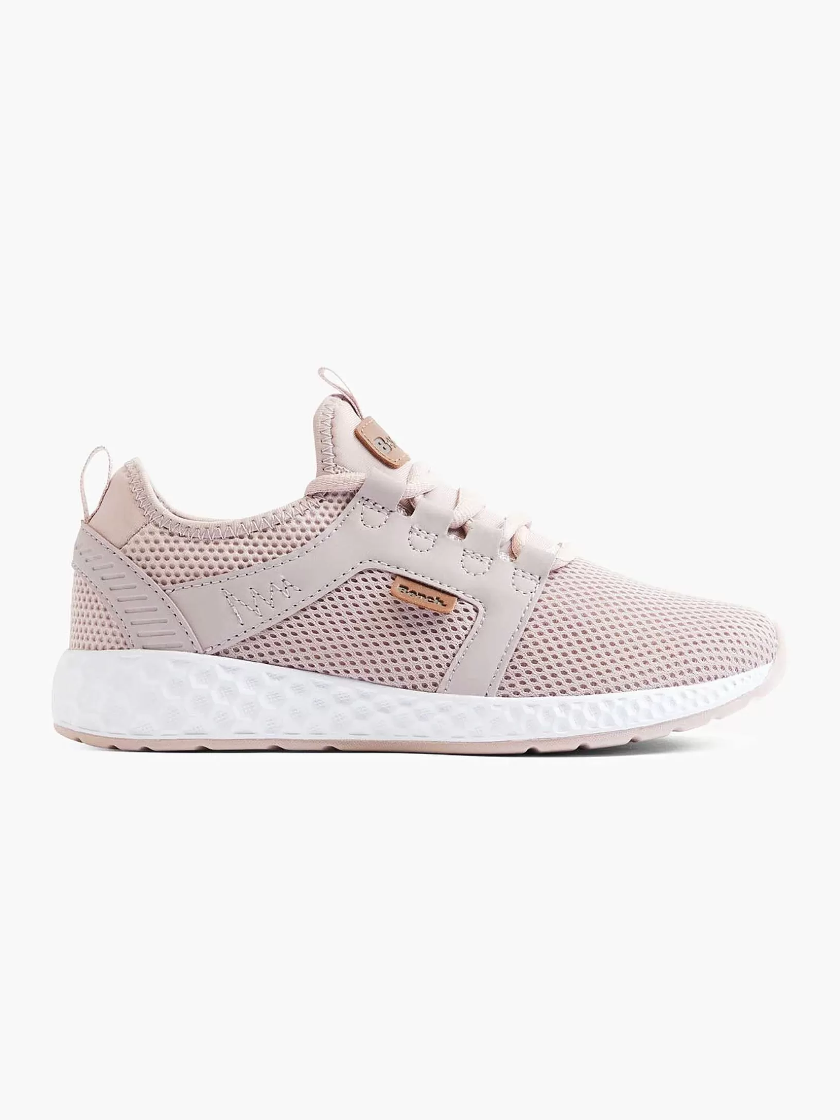 Dames Bench Roze Sneaker Memory Foam