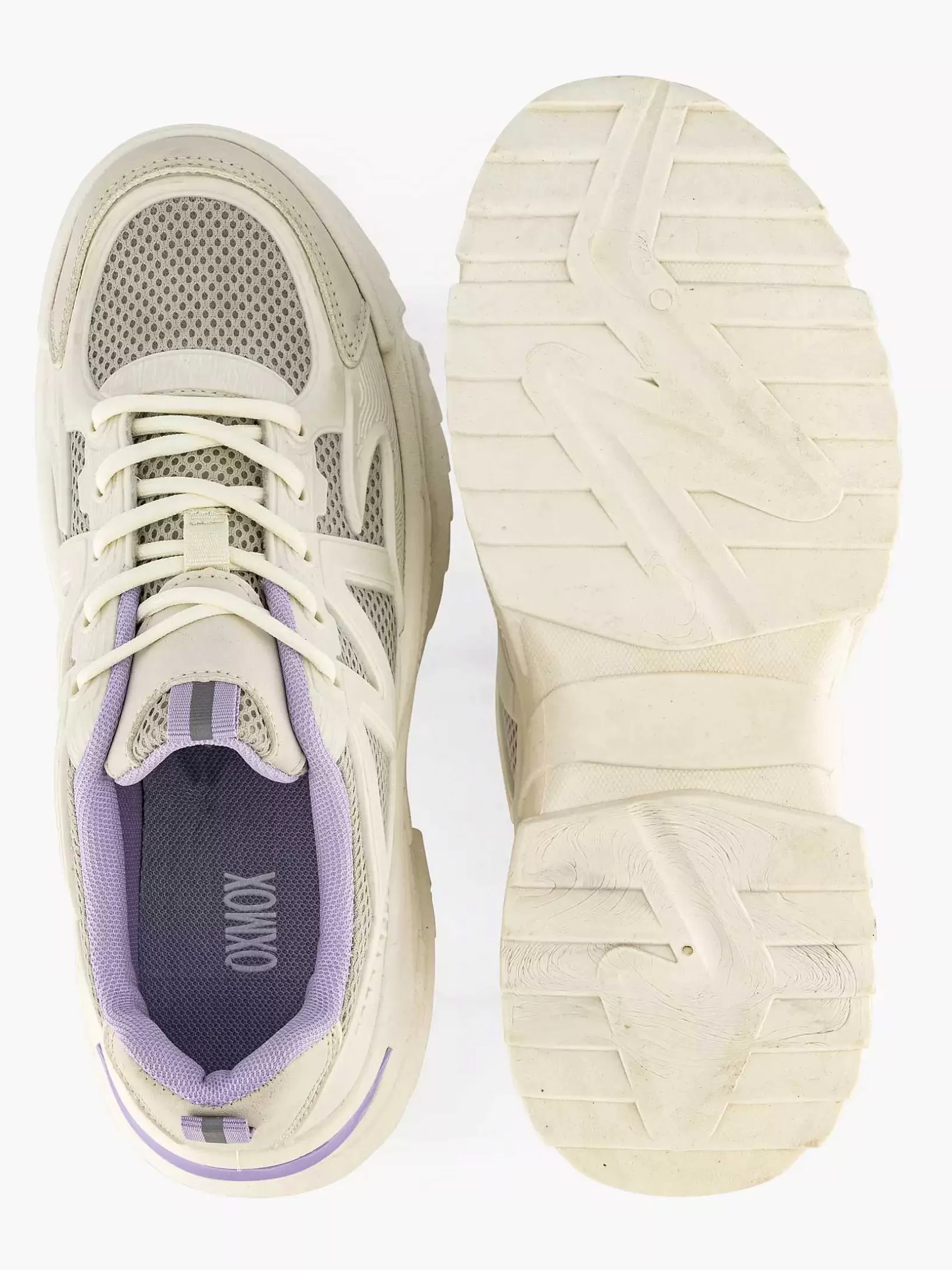 Dames Oxmox Witte Chunky Sneaker