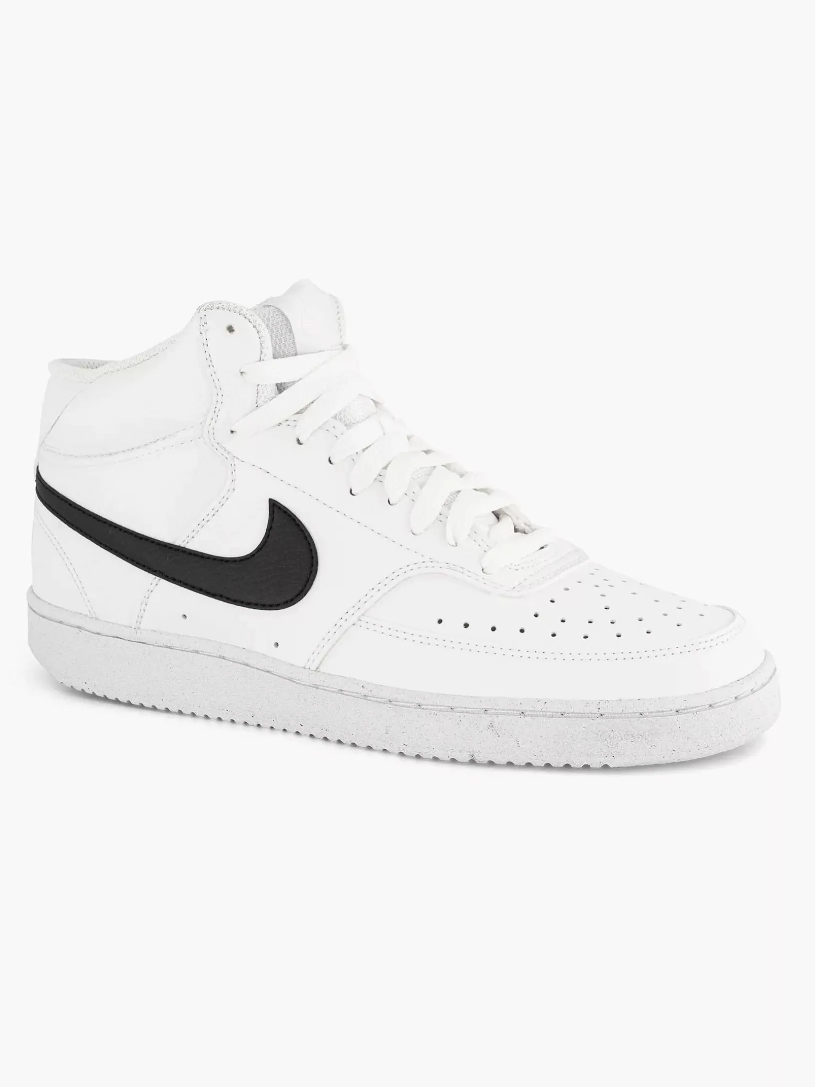 Heren Nike Witte Court Vision Mid