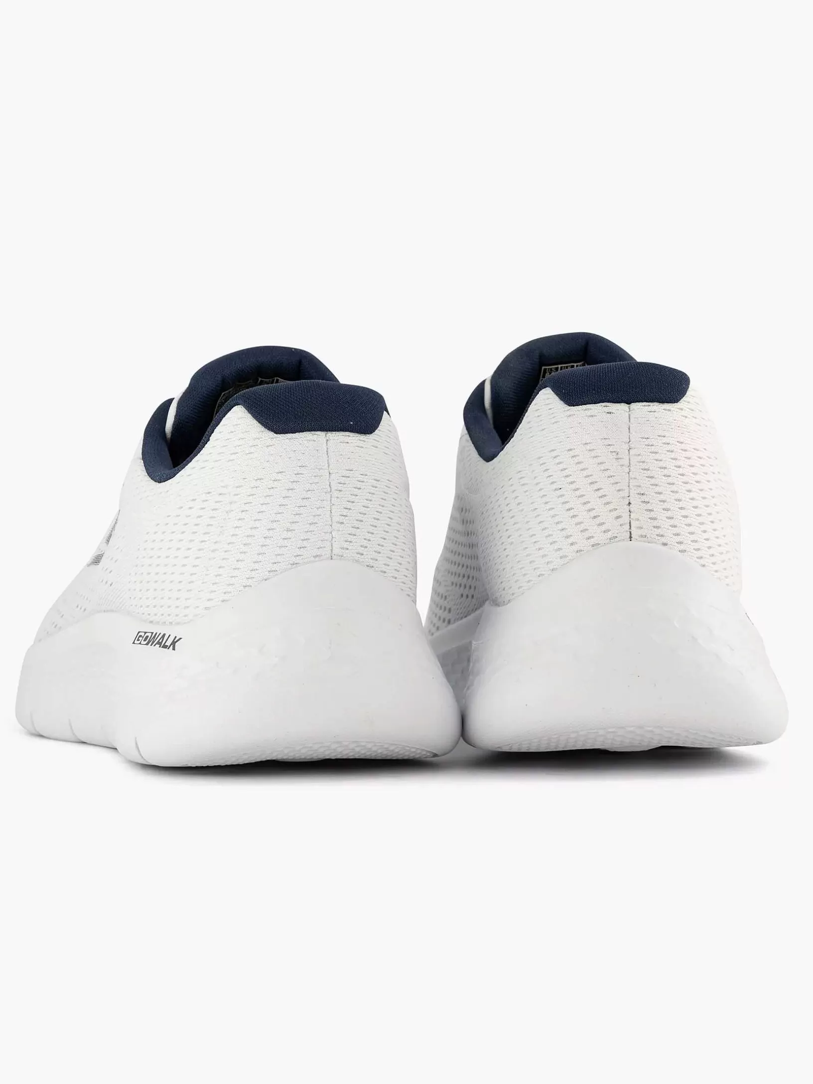 Heren Skechers Witte Go Walk Flex- Remark