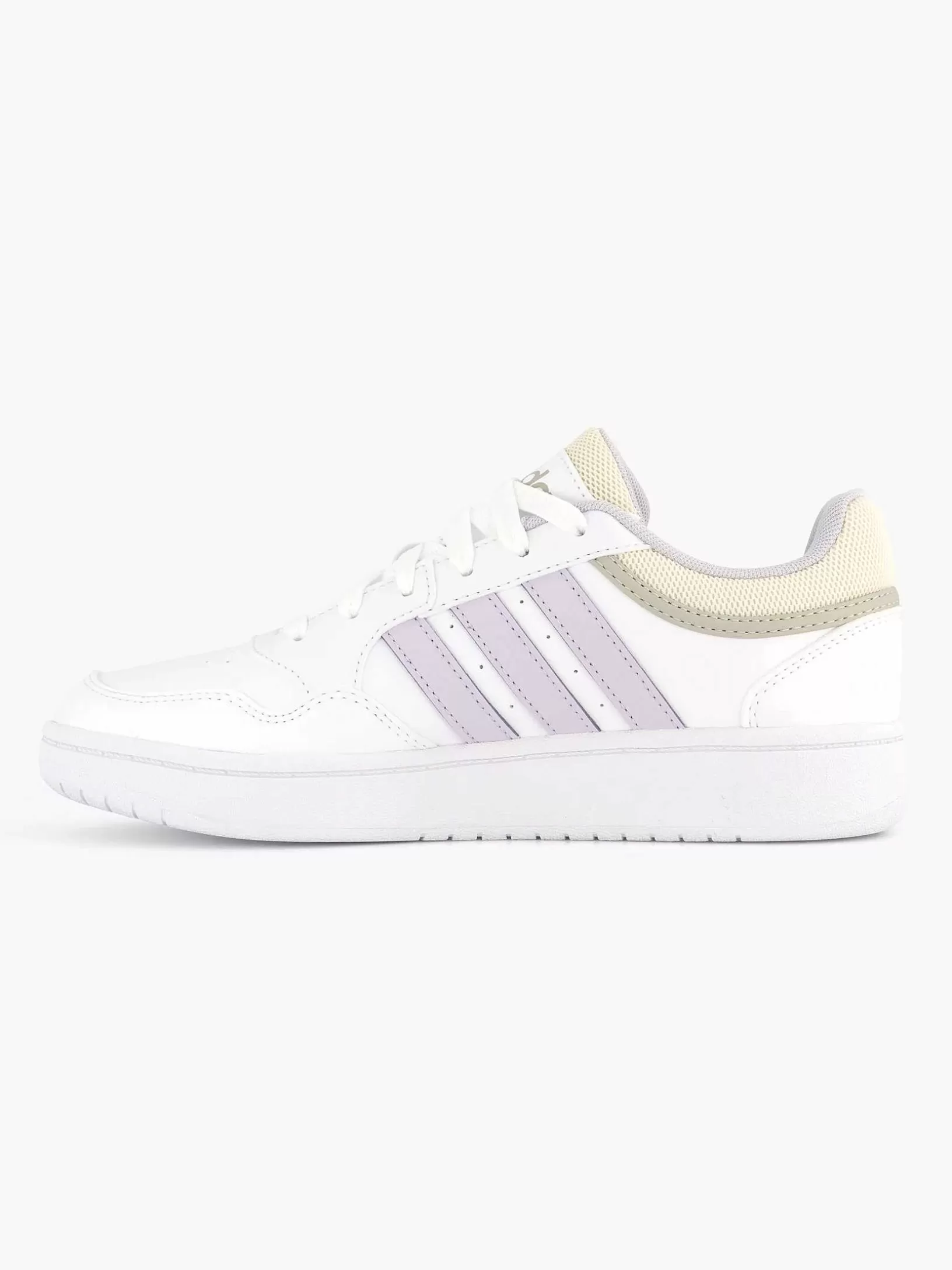 Dames adidas Witte Hoops 3.0