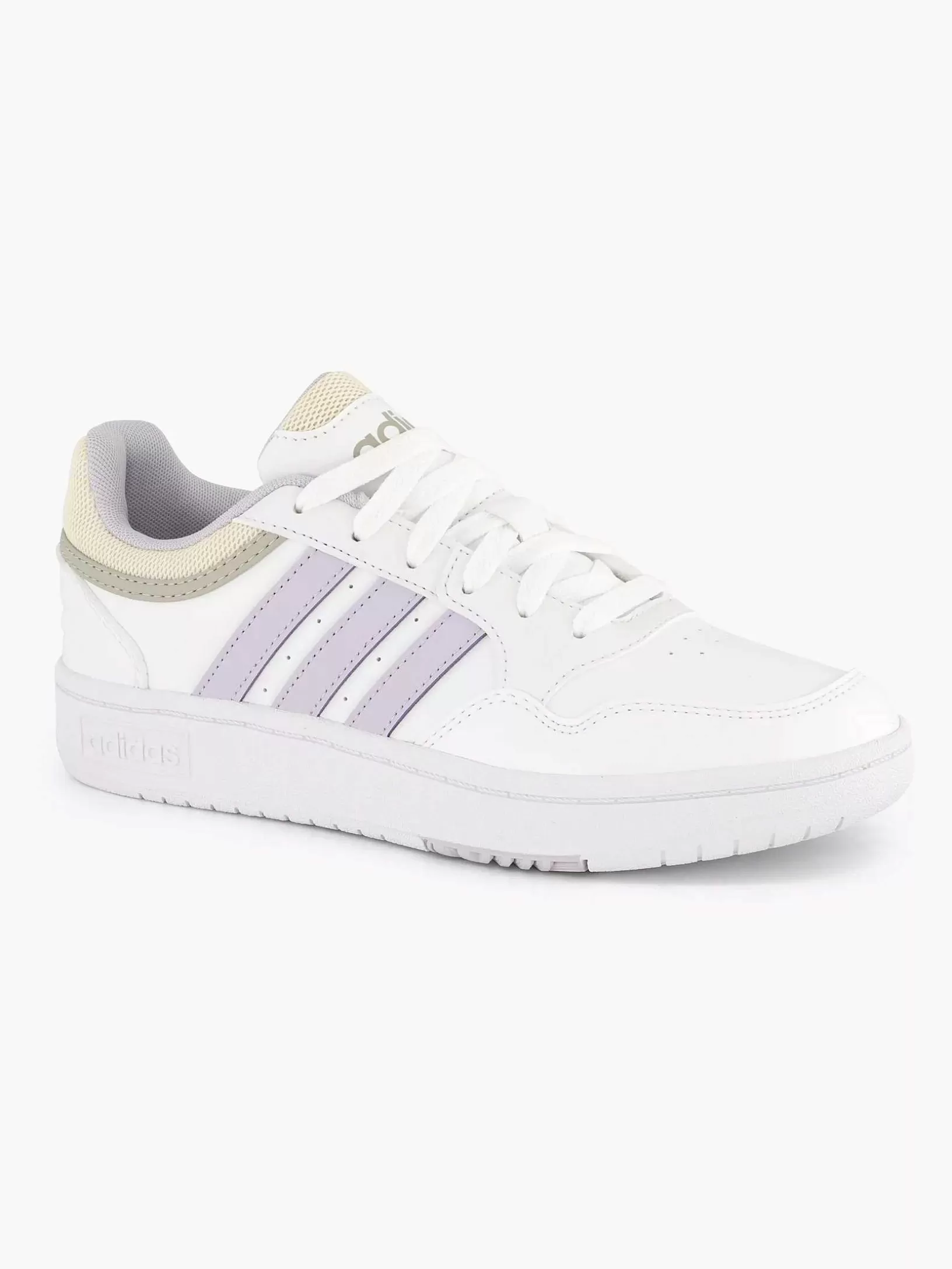 Dames adidas Witte Hoops 3.0