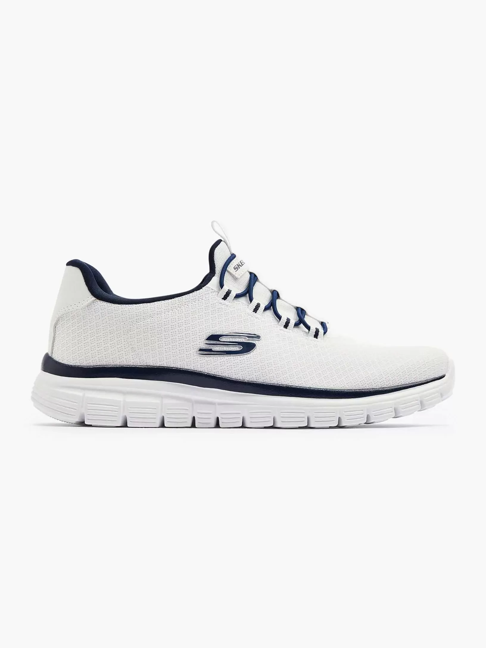 Heren Skechers Witte Sneaker