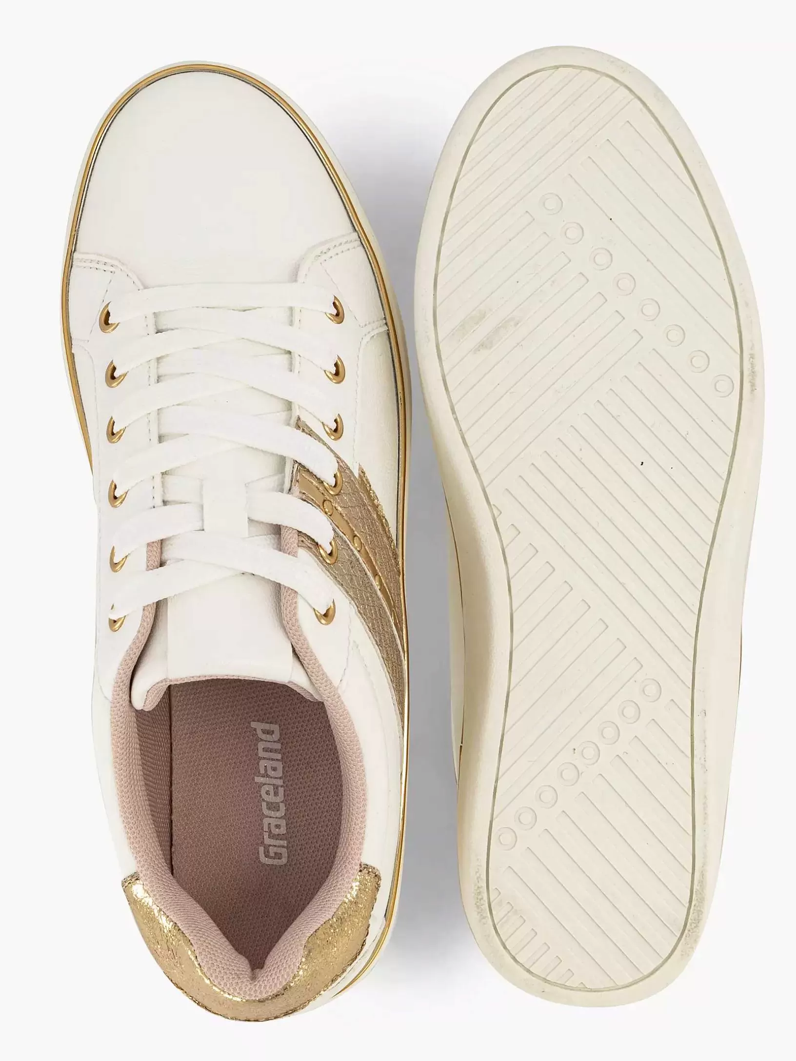 Dames Graceland Witte Sneaker