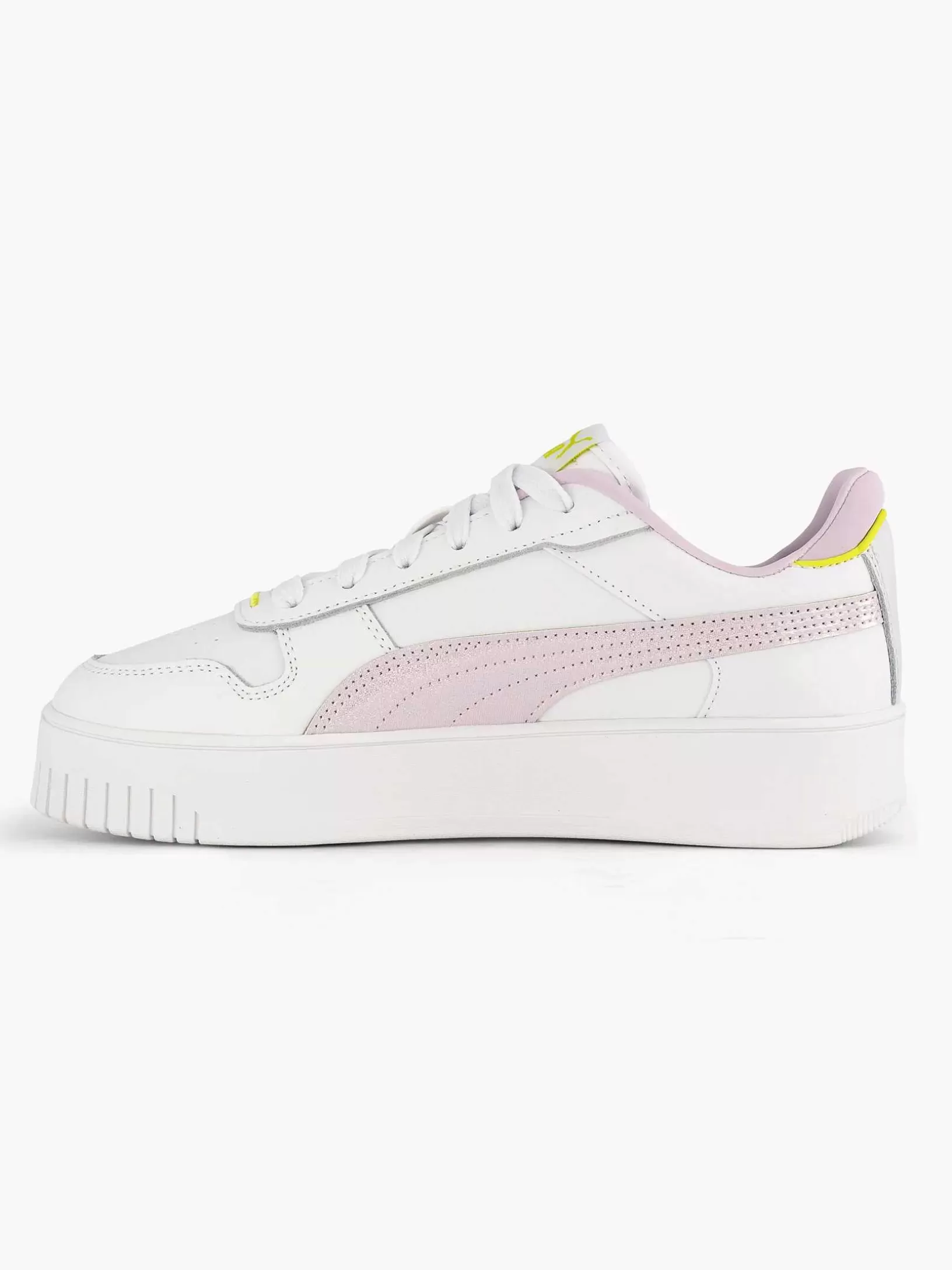 Dames Puma Witte Sneaker Carina Street Shine