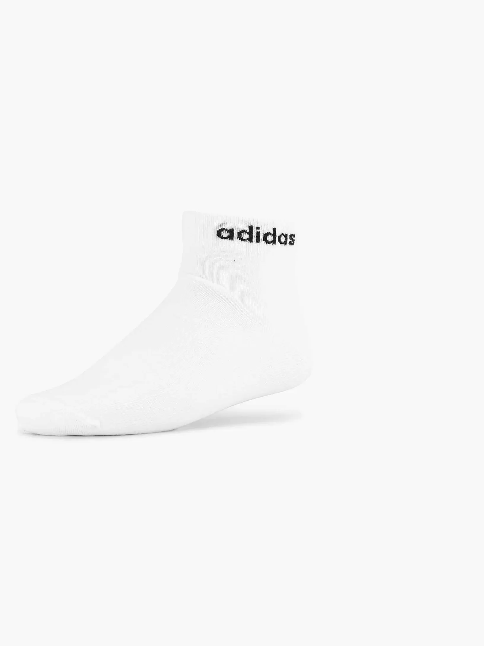 Heren adidas Witte T Lin Ankle 3P