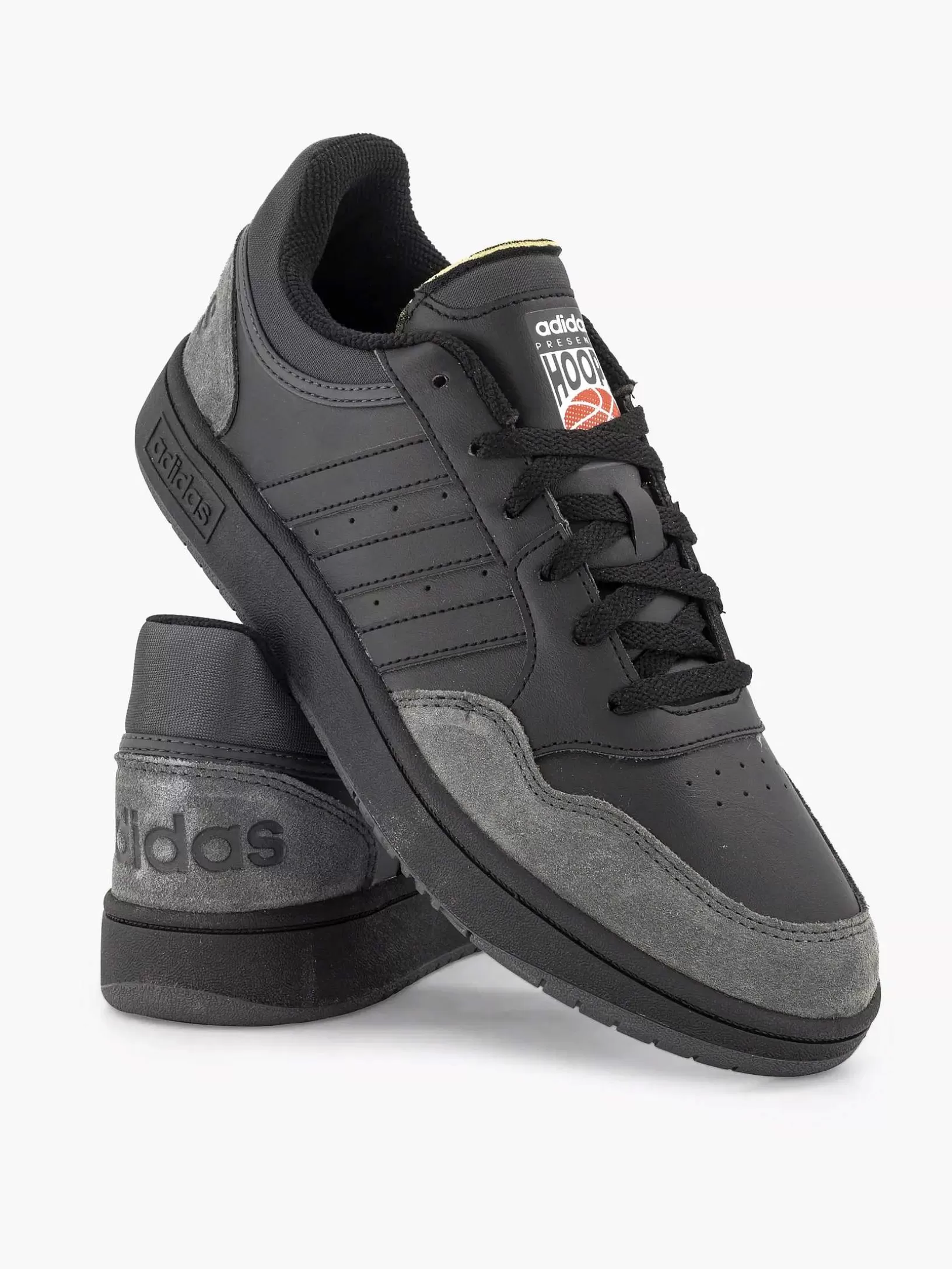 Heren adidas Zwarte Hoops 3.0