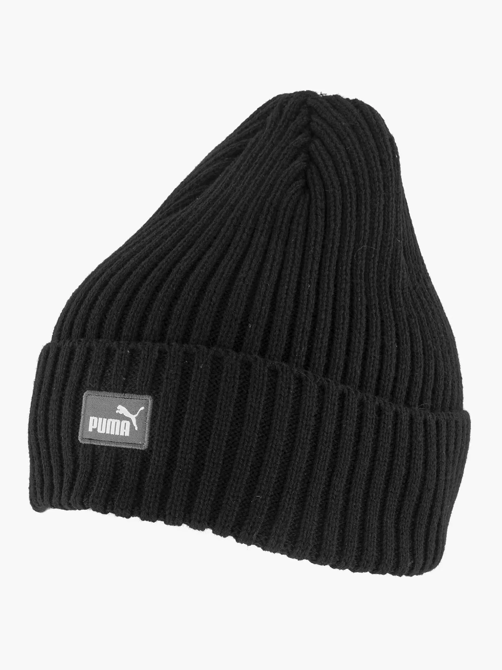 Dames Puma Zwarte Classic Cuff Beanie