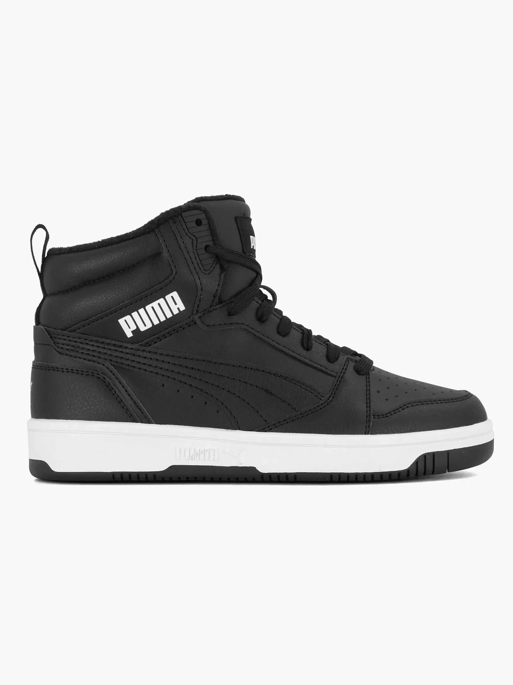 Kinderen Puma Zwarte Rebound V6 Mid Wtr Jr