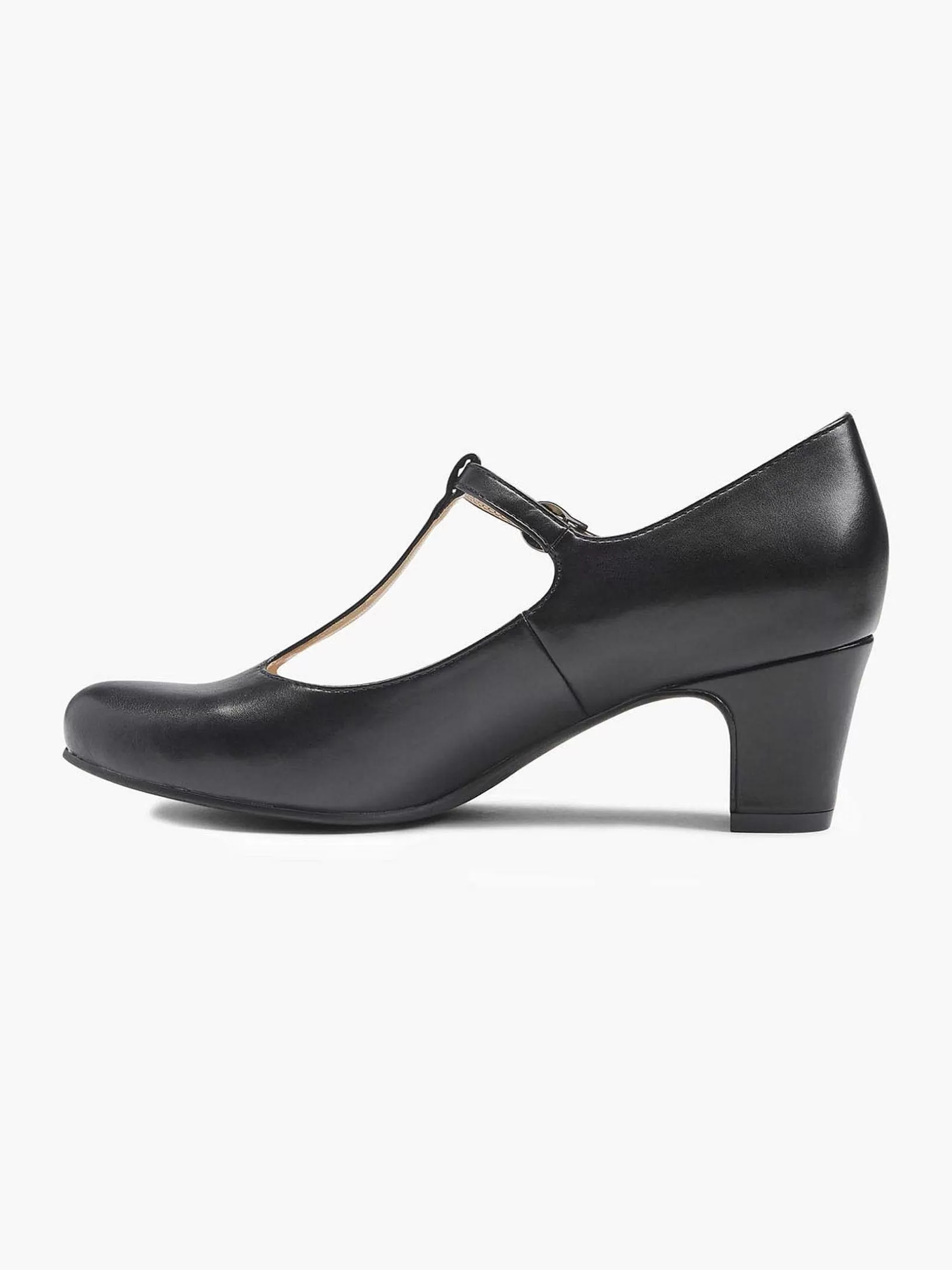 Dames Graceland Zwarte Pump Gesp