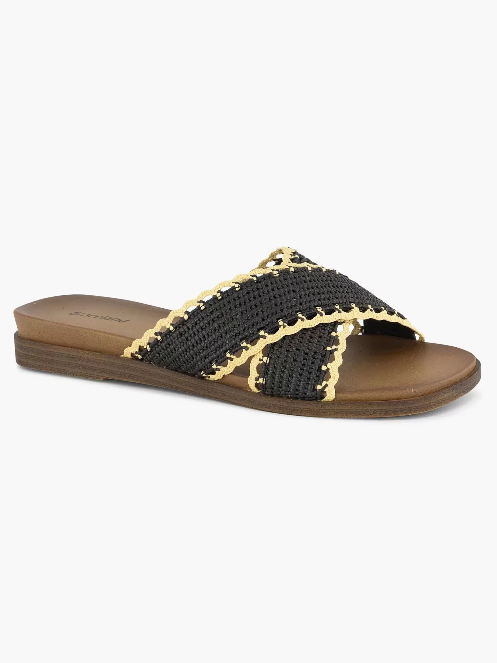 Dames Graceland Zwarte Slipper